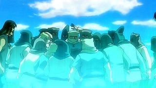 Hentai chick enjoys anal sex at the gym