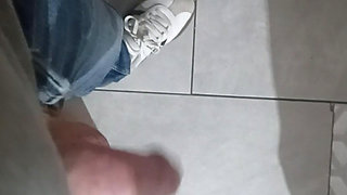 Cock and Balls Beat with Spatula Hard
