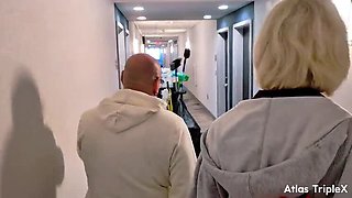 Busty GILF Squirts and Takes Creampie in Hardcore Fuck