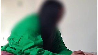 Mexican Beautician Works From Home With Naked And Satisfied Client