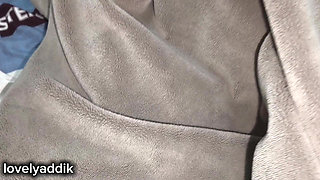 Stepmom love to watch her under the blanket