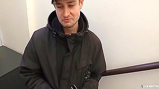 Undressing And Sucking My Cock