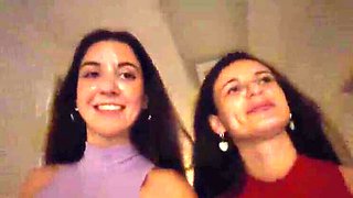 Katty West & Kate Rich: Neighbors Ask for Facial Cum Walk in Public - Amateur Brunette POV