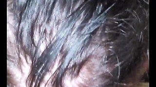 After a Foot Massage, My Stepsister Wanted to Take My Dick to Her Mouth, She Love My Dick, Cum in Her Mouth