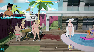 Fuckerman Sunset Bitch Blitz - Having some summer fun with women in bikinis!