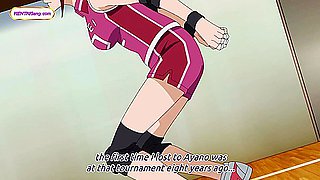 Anime giantess volleyball girls dominate tiny guy ◈ HENTAI Porn (Uncensored)