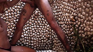 Young Couple Fucks Hard in the Shower - Amateur LeoLulu