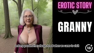Mature Granny Erotic Story: Summer Heat with Stepmom (Audio Only)