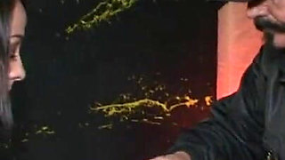 Bondage, submissing and pussy fingering