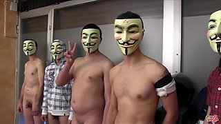 Sluts Drain Jizz Guns Bukkake Orgy