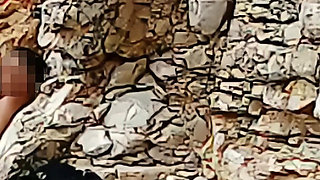 French Teacher Blowjob Nudist Beach Sea - Extreme Cumshot