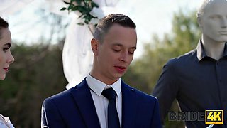 Lonely Man Assembles Big-Tits Robot Bride