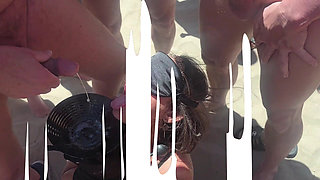 114 Loads: Compilation of Massive Gangbangs on the Beach