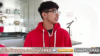 Step Sister Blowjob: Cute Little Stepsis Asia Lee Gets a Hot Swap Beating