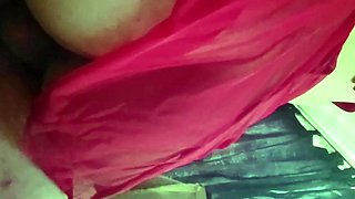 I fuck my rommie very excited while she watches hentai