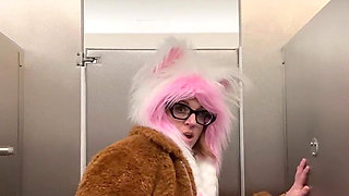 At the Airport Getting Ready for Some More Anal Training