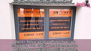 18yo czech teen pick up on german street for point of view audition