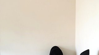 Small titted brunette amateur anal nailed at home