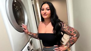 ScottStarkX-Busty Big Step Sister Lets You Have A Turn