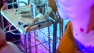 Doctor Attempts to Pump My Pussy & Tits Whilst Chained