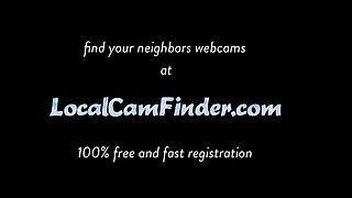 Big-Titted Schoolgirl Masturbates to Orgasm on Webcam