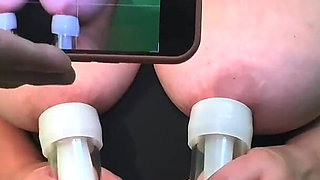 Huge Tits Milked and Hung Cam 2