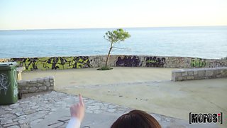 Stunning teen coquette incredible POV sex clip