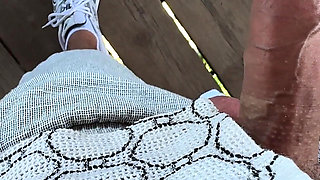 Big Ass MILF Public Fuck and Blowjob on Viewpoint Tower - Risky POV