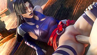 Psylocke, 3d, cosplay anime