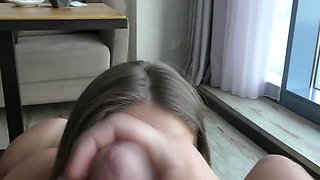 Nick Whitehard - Public blowjob in the RESTAURANT ! Her