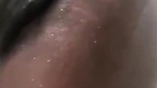 In the Shower Solo Intense Anal Masturbation