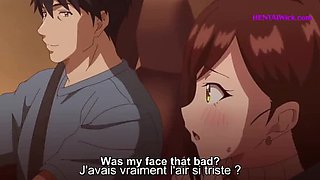 Rough Hentai Fingering in Car - Squirting Orgasm & Creampie - Big Tits Anime Sex