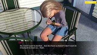 Erotica 8 - Ren Fingers Harper on the Bus After Catching Her Stealing