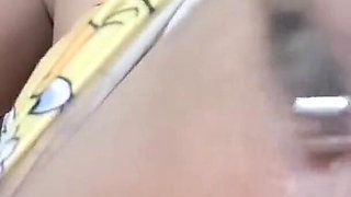 20-year-old Girl Shows Her Large Breasts to Her English Teacher