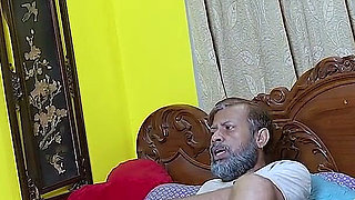 Desi Old Sasurji Fucks His Two Daughter in Laws When Their Husband Not at Home ( Hindi Audio )
