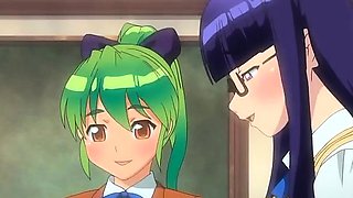 Incredible romance anime video with uncensored futanari,