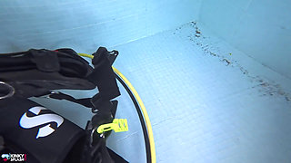 Underwater Domination in Full Scuba Gear