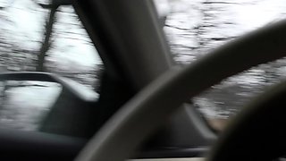 Risky Car Blowjob from Famous Teacher Mary Beth Haglin