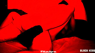I couldn't cum, so we talked a bit - then full body orgasm