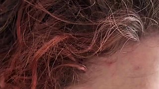 Amateur shemale tranny facialized after a blowjob