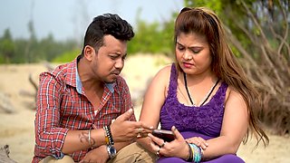 Student 18+ Has Hardcore Sex With Indian Teacher At The Beach