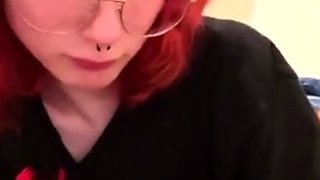 Redhead Dino Nuggiess Blowjob With Deepthroat POV