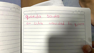 Stepsister Gives Christmas Gift and Ends up in Fucking