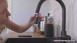 Mirka Grace's Blonde Petite Charm Ignites Wild Cum Passion