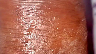 Close-up Desi Blowjob and Hot Cum in Mouth