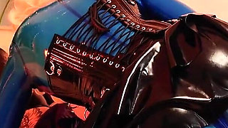 Latex Rubber Backstage Video - 2 Lesbian Girls Have Hot Sex at Home Making Porn