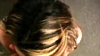 Two college babes giving handjob POV