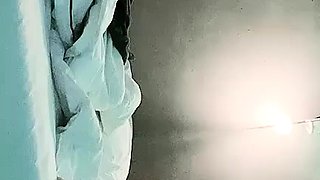 Cute amateur Asian web cam girl teases her great body