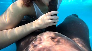 Underwater Sex Amateur Teen Crushed By BBC Big Black Dick