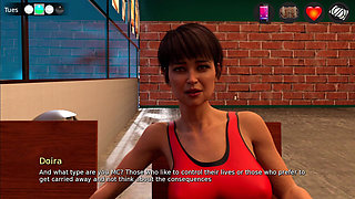 Divorced Mommy Jane Jerks off and Swallowing Cum of Mc in the Coffee Shop Get Along with Friend Old MILF Woman Doira